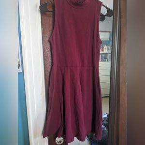 Forever 21 burgundy dress Medium